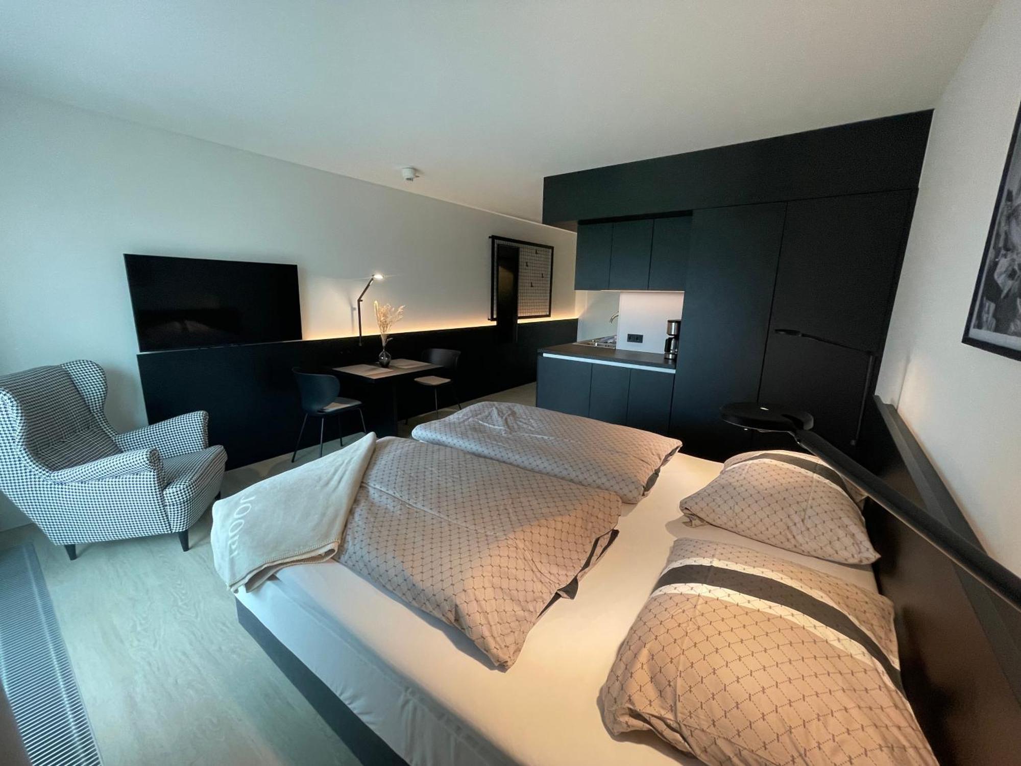 Hotelapartment Ueberwasser Mit Sauna Und Fitness Cuxhaven Luaran gambar