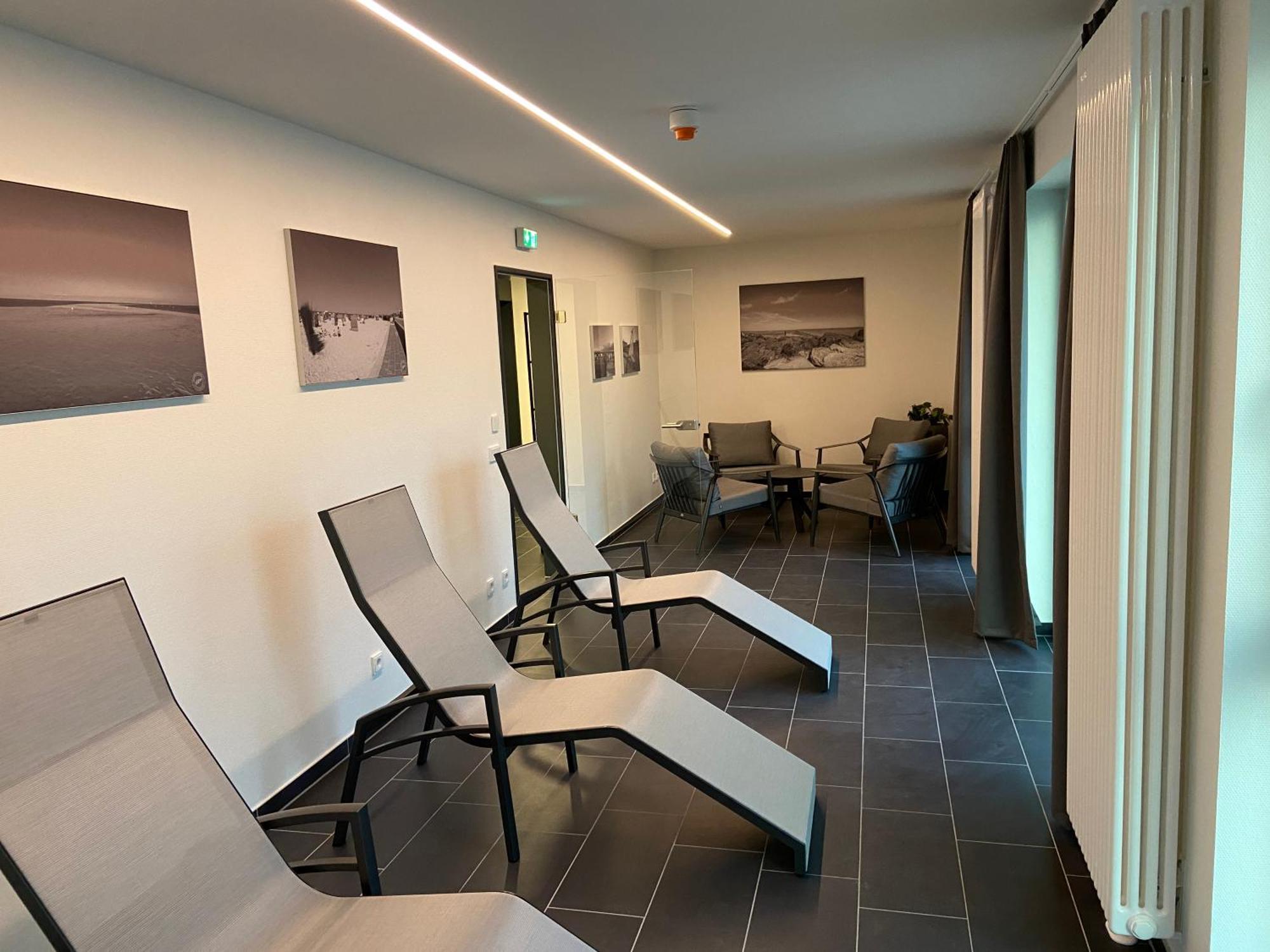 Hotelapartment Ueberwasser Mit Sauna Und Fitness Cuxhaven Luaran gambar