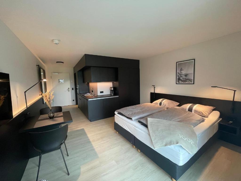 Hotelapartment Ueberwasser Mit Sauna Und Fitness Cuxhaven Luaran gambar