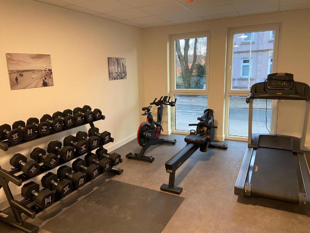 Hotelapartment Ueberwasser Mit Sauna Und Fitness Cuxhaven Luaran gambar